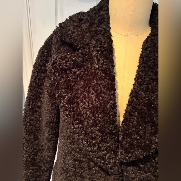 NOIZE Faux Fur Coat Size XS - Picture 5 of 14